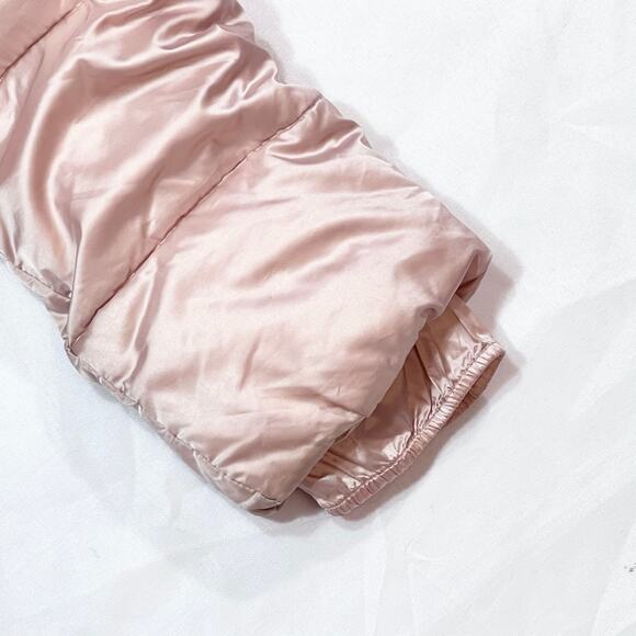 GAP Baby Puffer Jacket Girls Size 5T Pink Cold Control Ultra Max Primaloft Used - Picture 4 of 5